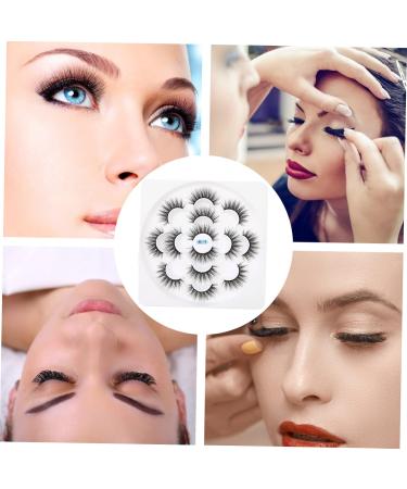 minkissy 7 Boxes 6d False Eyelashes Lash Extension Accessories False Eyelash Beauty Dense Makeup Eyelashes Fluffy Volume Lashes Fake Lashes Fake Eyelash Beauty Accessories Chemical Fiber - Buy Online on GoSupps.com