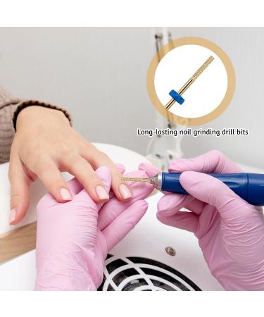 2 Pieces Nail Drill Carbide Drill Professional Nail Polisher Drill Remover Cuticle Remover Nail Drill Bit Nail Bed File Dead Nails Drill for Electric Nail File Cuticle Defection - Buy Online on GoSupps.com