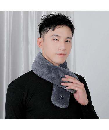 Wireless Heated Neck Cushion | Portable Electric Scarf - Intelligently Designed Gray Neck Wrap for Ultimate Comfort - Buy Online on GoSupps.com