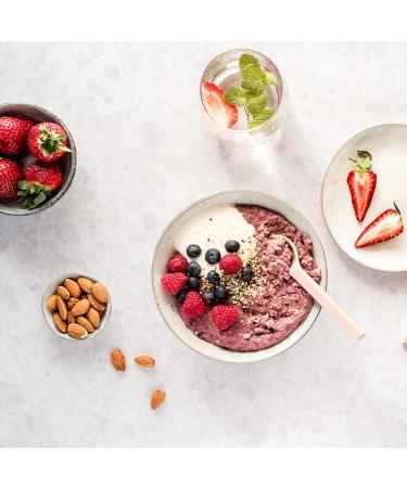 3Bears Three Berry Porridge - Healthy Sugar-Free Oatmeal (4 x 400g) | Delicious Vegan Overnight Oats - Buy Online on GoSupps.com