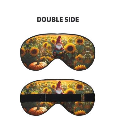 Xmas Funny Gnomes Adjustable Eye Mask - Breathable Sleep Mask for Effective Shading - Ideal Gift for Christmas - Buy Online on GoSupps.com