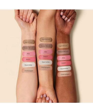 Contour Stick Beauty Wand - Liquid Bronzer Highlighter Cream Blush Stick with Fine Cushion Applicator | Face Makeup Lumi Glotion for Flawless Finish - Cruelty-Free | Contour (Medium Brown) - Buy Online on GoSupps.com