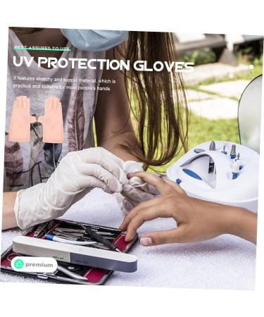 POPETPOP 4 Pairs Sun Protection Half Finger Gloves Mittens Anti-uv Gloves Manicure Protective Accessory Manicure Skin Gloves Gloves Manicure Tools Accessories Miss Summer Nylon - Buy Online on GoSupps.com