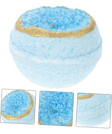 Natural Bath Ball - Foaming Spa Bubble Ball with Sea Salt | Portable Shower & Bath Supply (0.04 Oz - Buy Online on GoSupps.com