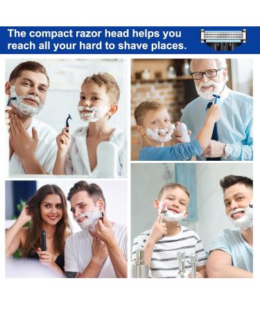 8-Pack Mach3 Razor Blades - Precision Shave for Beard & Leg Hair | International Shipping - Buy Online on GoSupps.com