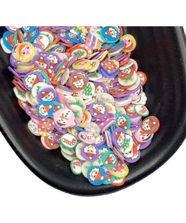RT 50g Mix Christmas Santa Head Slices Polymer Clay Sprinkles for DIY Crafts Nail Art Decoration Tiny Cute Plastic klei Accessories Y425 (Color : Christmas Mix) - Buy Online on GoSupps.com