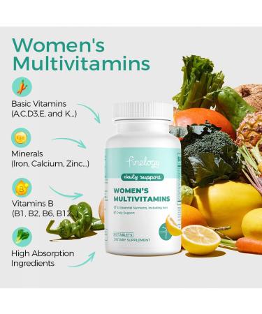 Magnesium Complex Supplement 300mg 90 Capsules and Womens Multivitamins 23 Essential Nutrients 60 Tablets - Buy Online on GoSupps.com