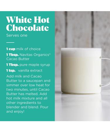 Buy Navitas Organics Organic Cacao Butter 8 oz - Pure, Raw Superfood - Buy Online on GoSupps.com