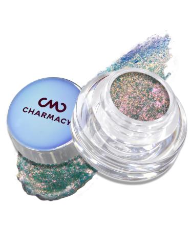 CHARMACY Multi Chrome Flakes Cream Chameleon Gel Eyeshadow  Highly Pigmented Long Lasting  Sparkle Metallic Eyeshadow Makeup  2.8g (09)