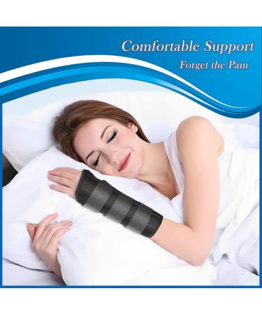 Tunnel Wrist Brace - Adjustable Support Splint for Men & Women | Maximum Comfort for Tendonitis Arthritis Sprains | Left & Right Hand - Buy Online on GoSupps.com