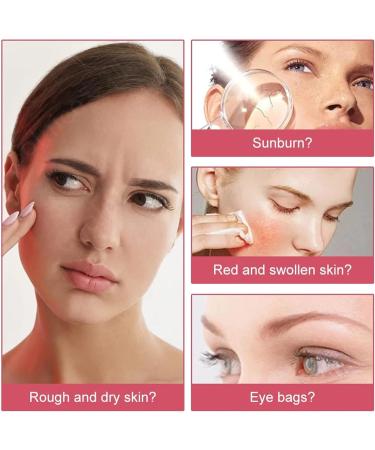 Ice Roller For Face Eyes and Neck To Brighten Skin & Enhance Your Natural Glow/Reusable Facial Treatment to Tighten & Tone Skin & De-Puff The Eye Area (Khaki) - Buy Online on GoSupps.com