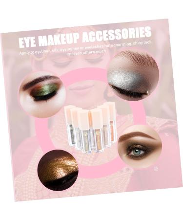 Mipcase 12 Pcs Shimmer Eyeshadow Set | High Pigmented Glitter Eye Makeup & Accessories | Long Lasting Miss Highlighter Liquid Cosmetics - Buy Online on GoSupps.com