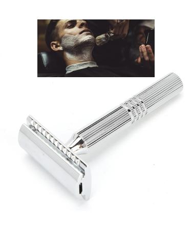 Easy Trim Razor - Professional Manual Alloy Razor for Home & Travel | Sustainable Silver Design - Buy Online on GoSupps.com