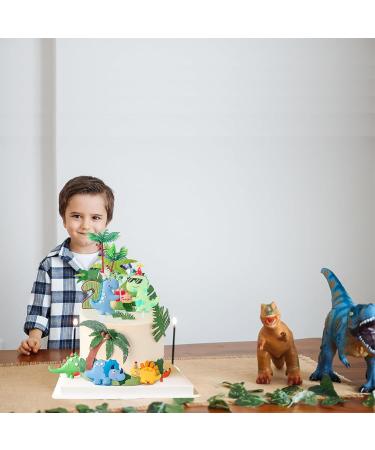 6Pcs Dinosaur Cake Toppers - 3D Dinosaur Cake Decorations Cake Decorations for Boys Dinosaur Birthday Decorations Dinosaur Decorations Dinosaur Party Decorations Dinosaur Party Birthday (6) - Buy Online on GoSupps.com