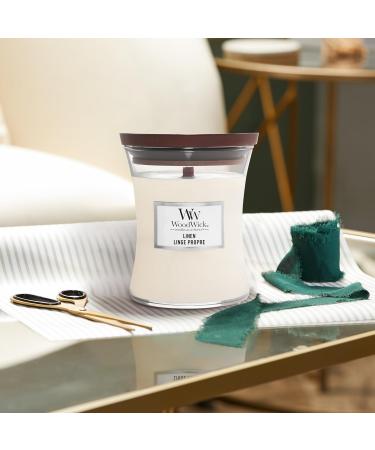 WoodWick Medium Hourglass Scented Candle | Sand & Driftwood | with Crackling Wick | Burn Time: Up to 60 Hours MEDIUM HOURGLASS Sand Driftwood - Buy Online on GoSupps.com