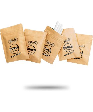 INSYOHO Quit Smoking Wooden Inhaler | Nicotine-Free Aromatherapy Diffuser for Oral Fixation Relief & Anxiety Calm | Thuja Essential Oil Blend - Buy Online on GoSupps.com