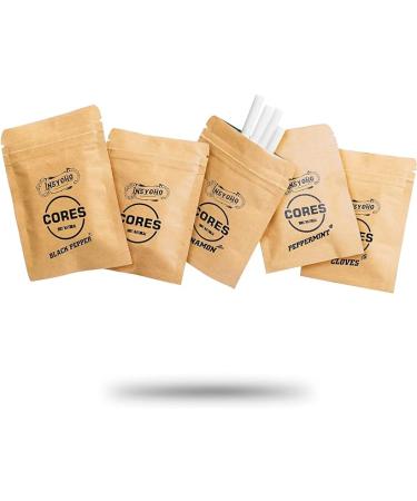 INSYOHO Wooden Vapour Less Inhaler with Nicotine-Free Aromatherapy Diffuser - Limited Edition Golden Camphor - Buy Online on GoSupps.com