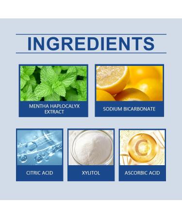 KLYso Premium Teeth Whitening Powder - Instant Freshness & Stain Removal Natural Cleaning Formula for Brighter Smile Long - Lasting Breath Freshener(3PCS) - Buy Online on GoSupps.com