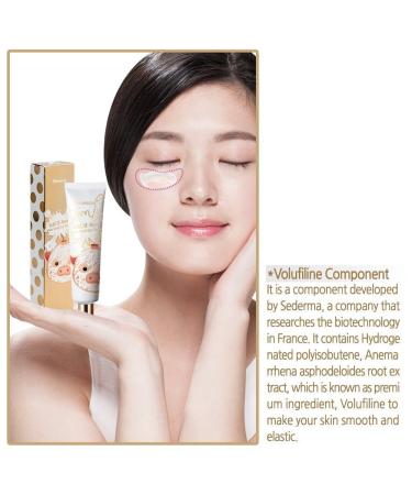 Elizavecca Gold CF-Nest White Bomb Eye Cream 30ml | Anti-Aging & Brightening Eye Treatment - Buy Online on GoSupps.com