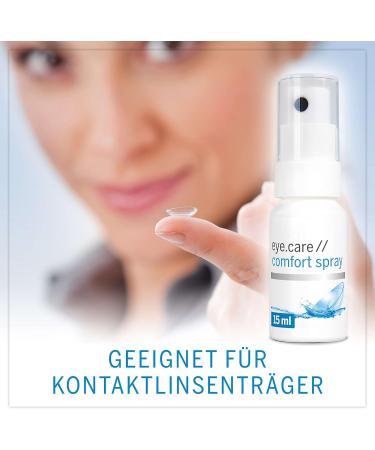 Hyaluron Eye Spray for Contact Lenses - 15ml Liposome Formula for Dry Eyes | Alternative to Eye Drops - Buy Online on GoSupps.com
