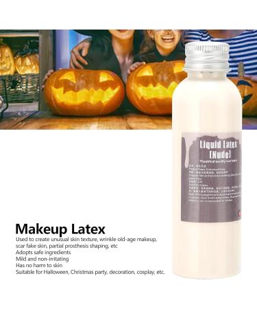  TOPINCN TOPINCN Latex Makeup Effects Scars Prosthetic Sculpting for Halloween Party 60ml Latex Makeup for Halloween Christmas Party Decoration - Buy Online on GoSupps.com