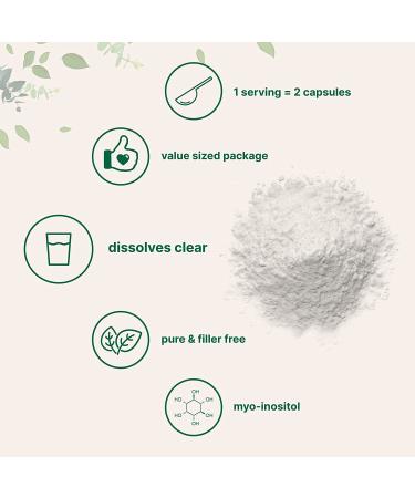 Inositol Powder 1KG - Supports Liver Health, Hair Growth, and Sleep - Non-GMO Vegan Super Inositol Antioxidant - Buy Online on GoSupps.com