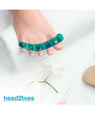 Doctor Designed Silicone Gel Toe Separators for Men and Women - Flexible Toe Spacers for Health - Easy to Clean Toe Separator for Toe Straightening/Correction - Buy Online on GoSupps.com