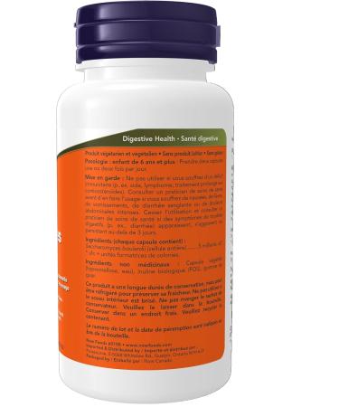 NOW Supplements Saccharomyces Boulardii 5 Billion Capsules 60 Count - Buy Online on GoSupps.com