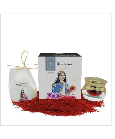 Herat Royal Saffron Afghan Red Gold Finest Pure Handpicked Threads Grade A+ Super Negin Cuts (5 Grams)