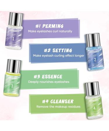 PERMANIA Lash Lift & Brows Lamination Kit | Salon Quality Eyelash Perm | Instant Fuller Eyebrows for 8 Weeks - Buy Online on GoSupps.com