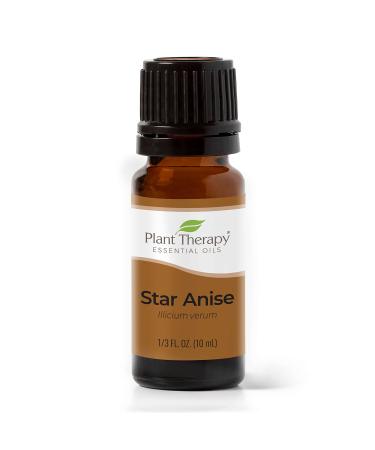 Plant Therapy Star Anise Essential Oil 100% Pure Undiluted Supports a Healthy Digestive System Helps Ease Coughs & Congestion