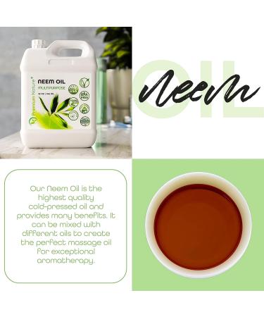Pure Neem Oil 16 oz Spray for Indoor & Outdoor Plants, Skin, and Hair - Cold Pressed, Unrefined, Organic Neem Cake - Buy Online on GoSupps.com