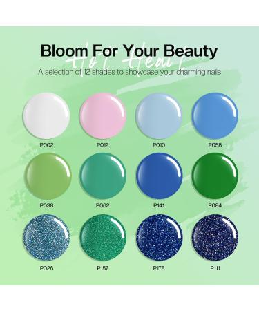 Morovan Poly Gel Nail Kit - 12 Colors Poly Nail Gel Extensions | DIY at Home Nail Art Starter Kit | International Shipping Available - Buy Online on GoSupps.com