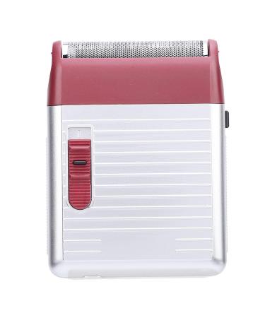 ZJchao Efficient Electric Beard Trimmer Miniature Hair Clipper Double Floating Heads LCD Display for Men Grooming