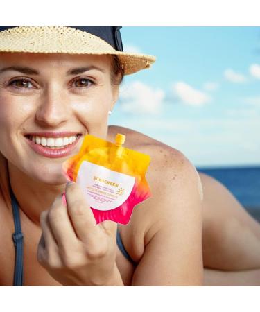  ccuzs Sunscreen Gel Spf 50 Clear Facial Lotion Broad Spectrum Protection Lightweight Non Greasy Ideal for Beach Hiking and Outdoor Activities 5 51 x 5 51 pouces - Buy Online on GoSupps.com
