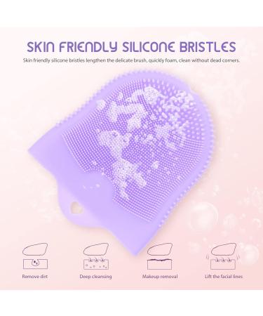 Cleansing Massage Finger Cots | Facial Brush for Women - Face Cleaning Tool for Gentle Cleansing - Buy Online on GoSupps.com