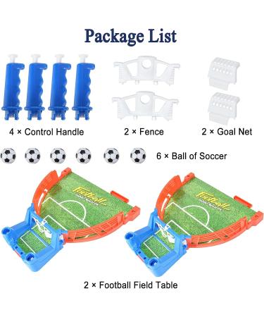 Mini Foosball Tabletop Game - Fun Indoor Soccer Pinball for Adults and Kids - Buy Online on GoSupps.com