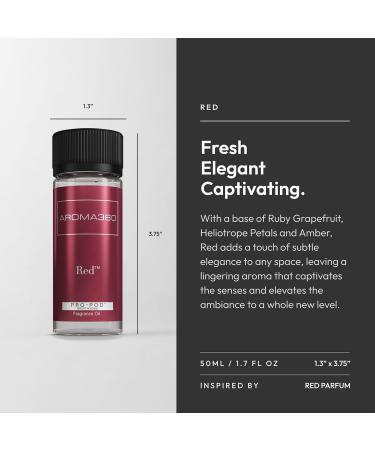 Aroma360 Pro Pod - Fragrance Oil Inspired by Red Parfum - Scent Includes Ruby Grapefruit, Heliotrope Petals, Amber & Sea Moss - Red, 50mL/1.7 fl oz Red 1.7 Fl Oz (Pack of 1) - Buy Online on GoSupps.com