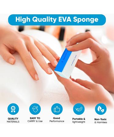 Nail Files Nail Buffer Blocks 10 Great Nail Buffer Prep for Nail Glitter & Gel Nail Art Nail Buffer Block for Natural Nails Professional Nail File Buffer Block Nail Set UK Company 4 Way Buffing Block - Buy Online on GoSupps.com