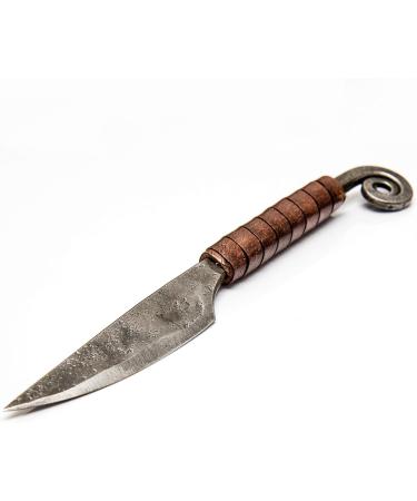 Toferner Celtic Style Gift Letter Knife | Hand-Forged Spring Steel | Genuine Leather Case | Perfect for Collectors and Gifts - Buy Online on GoSupps.com