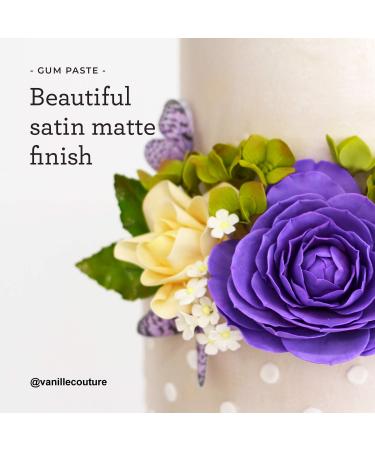 Satin Ice White Gum Paste - White - 4.4 Ounces - Buy Online on GoSupps.com