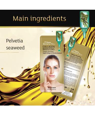 Montagne Jeunesse 7TH HEAVEN_Renew You Collagen antiaging face mask Plant Collagen 12ml - Buy Online on GoSupps.com