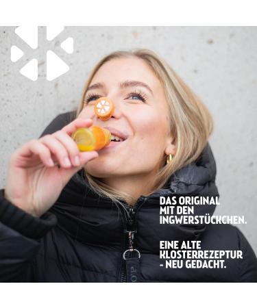 Buy Monastery Kitchen Bio Ingwer Shot Kurkuma 7x30ml - Vegan Ginger Turmeric Drink No Additives Sweet & Sharp - International Shipping - Buy Online on GoSupps.com