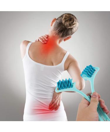 Inoomp Myofascial Relief Massage Balls - 2 Pack for Forearm Hand and Elbow Trigger Point Therapy - Sky Blue 20x15x6cm - Buy Online on GoSupps.com