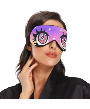 Haskirky Light Blocking Breathable Eye Mask for Deep Sleep - Adjustable Adult Men and Women Travel Mask for Business Trips, Yoga, Meditation - Comfortable and Smooth Office Goodies - Buy Online on GoSupps.com