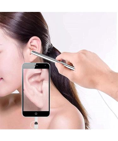 XIXIDIAN Ear Wax Removal Tool Wireless Ear Endoscope Cleaner with Camera 5.5 mm Otoscope Ear Cleaner with LED Lights for Adults Kids - Buy Online on GoSupps.com