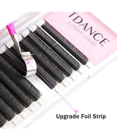 TDANCE YY D-0.05 8-15mm Volume 2D Fans Eyelash Extensions | Long Lasting Matte Black Lashes | Easy Application Premade Fans - 1 Count - Buy Online on GoSupps.com