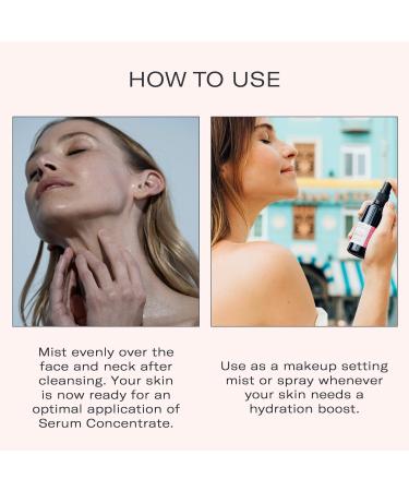 Odacit Face Serum & Anti-Aging Rose + Neroli Mist Hydrating Facial Spray for Balanced Skin | 1.69 fl. oz - Buy Online on GoSupps.com