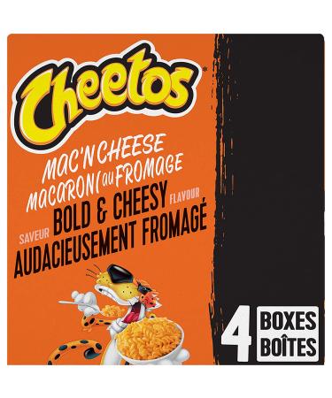 Cheetos Mac N Cheese Bold & Cheesy Flavour Pasta With Sauce 4 Count 680 g Bold & Cheesy Pack of 1