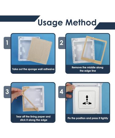 UK Socket Cover Box 2PCS Childproof Electrical Outlet & Plug Protector Waterproof Splash Plugs Guard Covers Light Switch Guard for Home Security Baby Proofing Safety (White + Transparent) - Buy Online on GoSupps.com